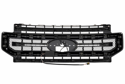 XBG LED Grille: Ford Super Duty (20-22 / Black / Amber DRL)