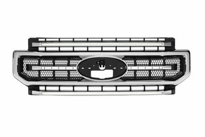 XBG LED Grille: Ford Super Duty (20-22 / Chrome / White DRL)