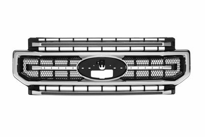 XBG LED Grille: Ford Super Duty (20-22 / Chrome / Amber DRL)