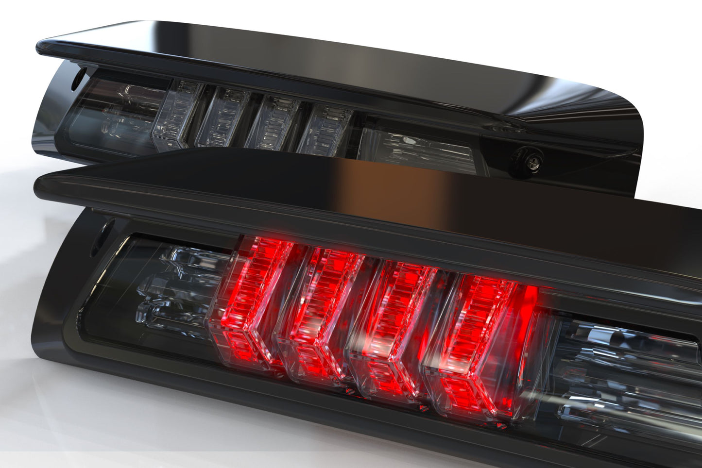 X3B LED Third Brake Light: GM Silverado/Sierra (14-18 / Clear Lens)