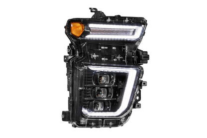 XB LED Headlights: Chevrolet Silverado HD (20-24 / Set)