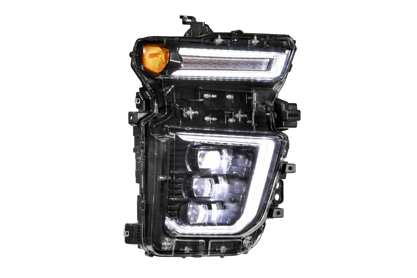 XB LED Headlights: Chevrolet Silverado HD (20-24 / Set)