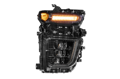 XB LED Headlights: Chevrolet Silverado HD (20-24 / Set)