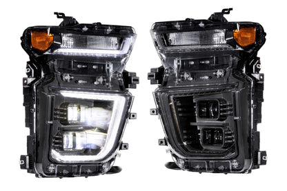 XB Hybrid LED Headlights: Chevrolet Silverado HD (20-24 / Set)