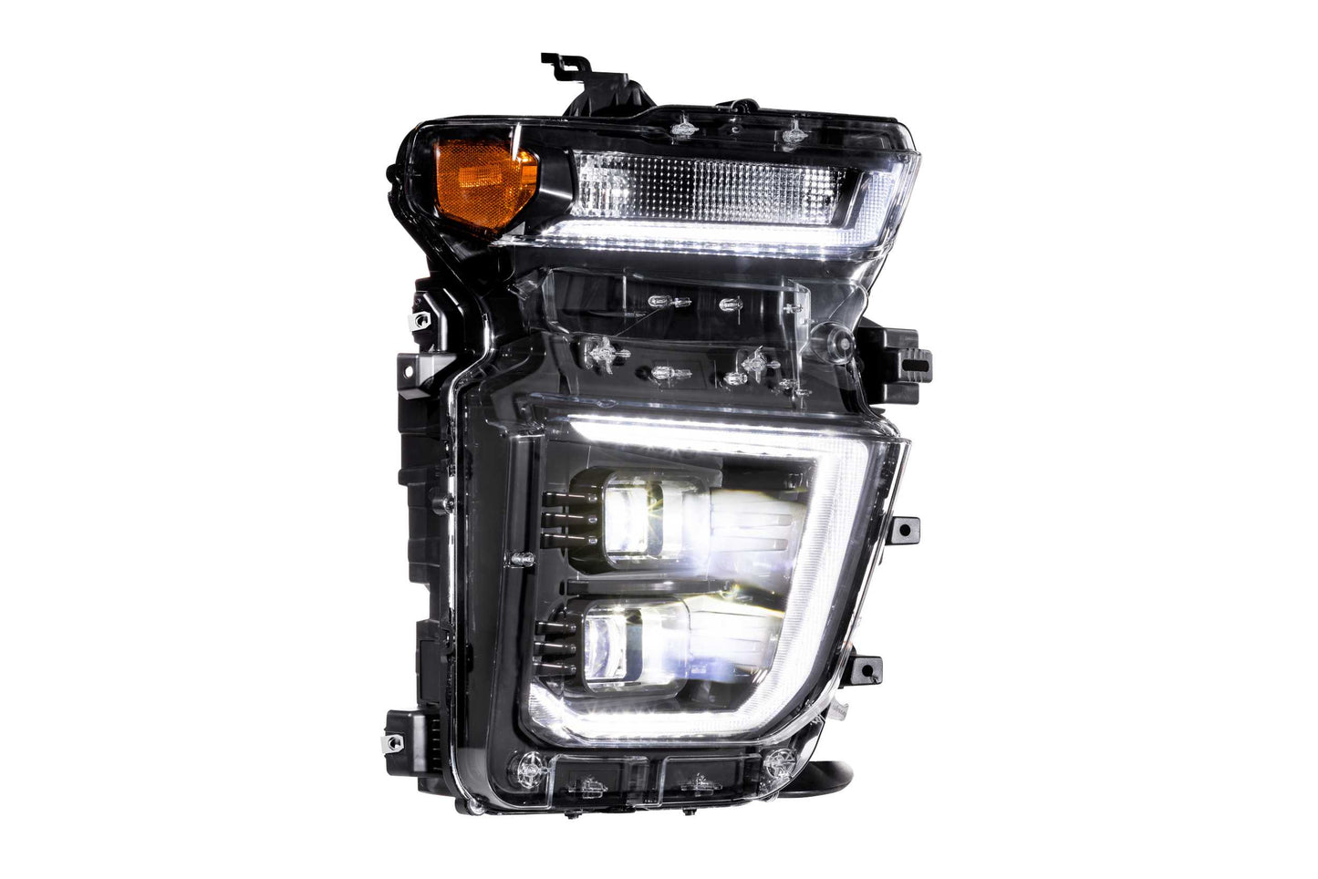 XB Hybrid LED Headlights: Chevrolet Silverado HD (20-24 / Set)