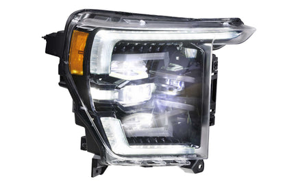 XB LED Headlights: Ford F-150 (21-23 / White DRL / Set)