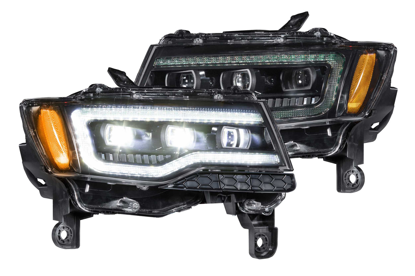 XB LED Headlights: Jeep Grand Cherokee (14-22 / Gen I / Set)