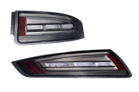 XB LED Tail Lights: Porsche 911 997.1 (05-08 / Smoked Lens / Set)