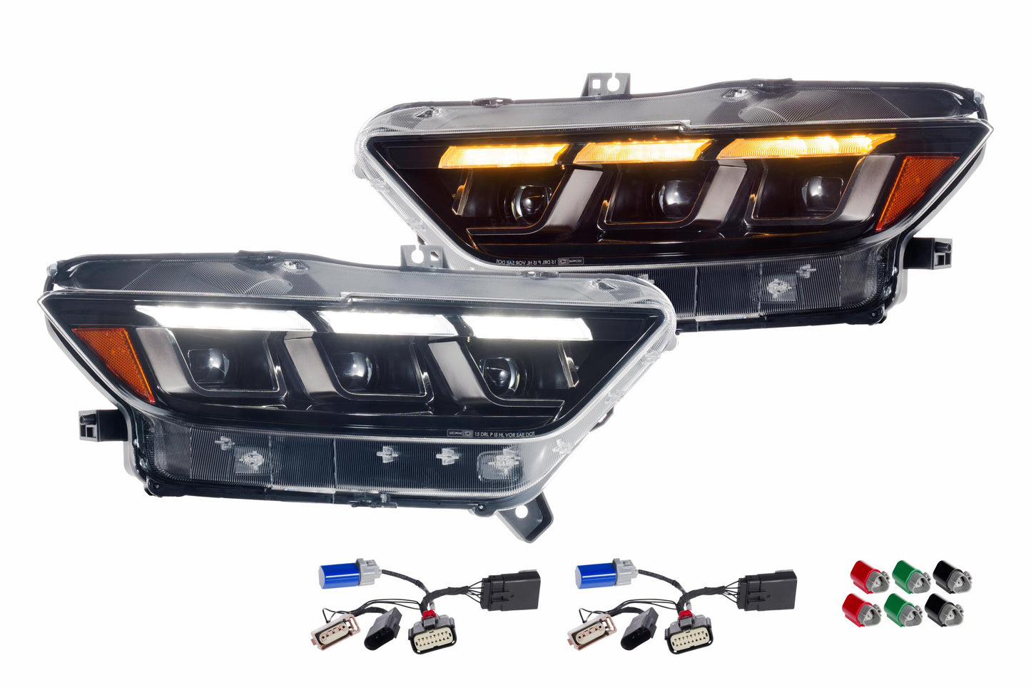 XB LED Headlights: Ford Mustang (15-17 / Gen II / Set)