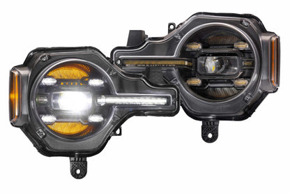 XB LED Headlights: Ford Bronco (21+ / White DRL / Set)