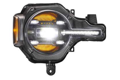 XB LED Headlights: Ford Bronco (21+ / White DRL / Set)