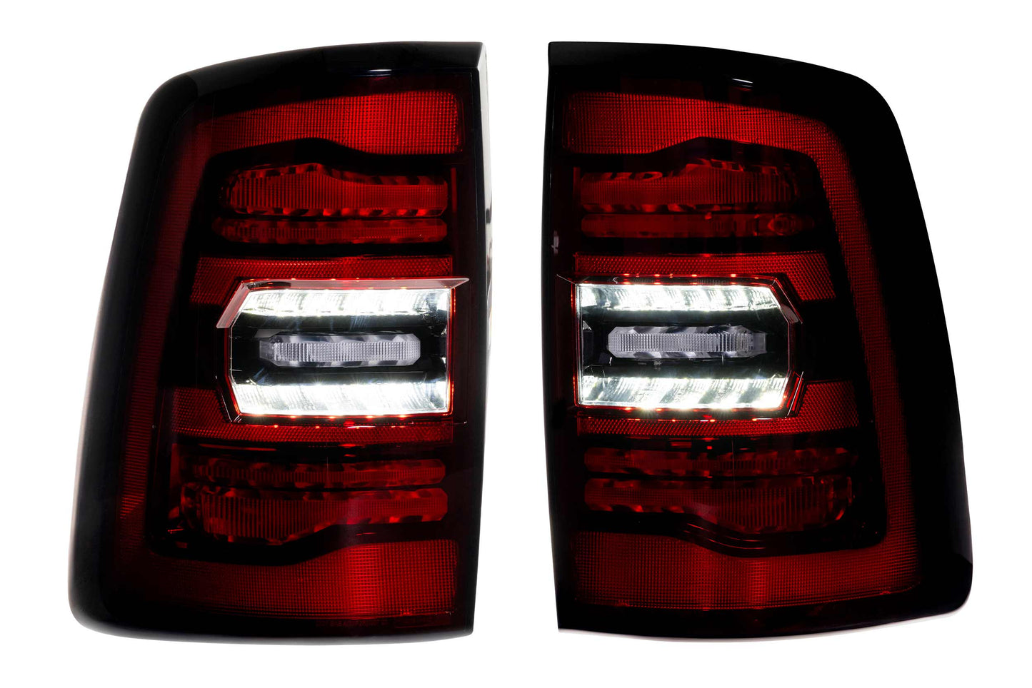 XB LED Tail Lights: Ram HD (19+ / Red Lens / Set)