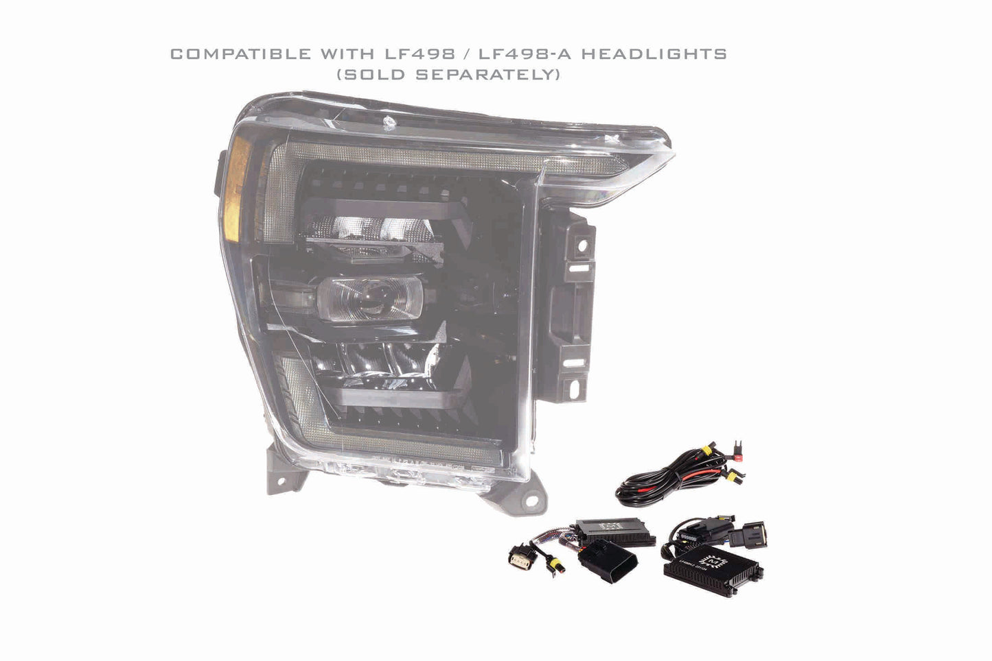 OE LED Headlight Adapters: 2021+ Ford F150