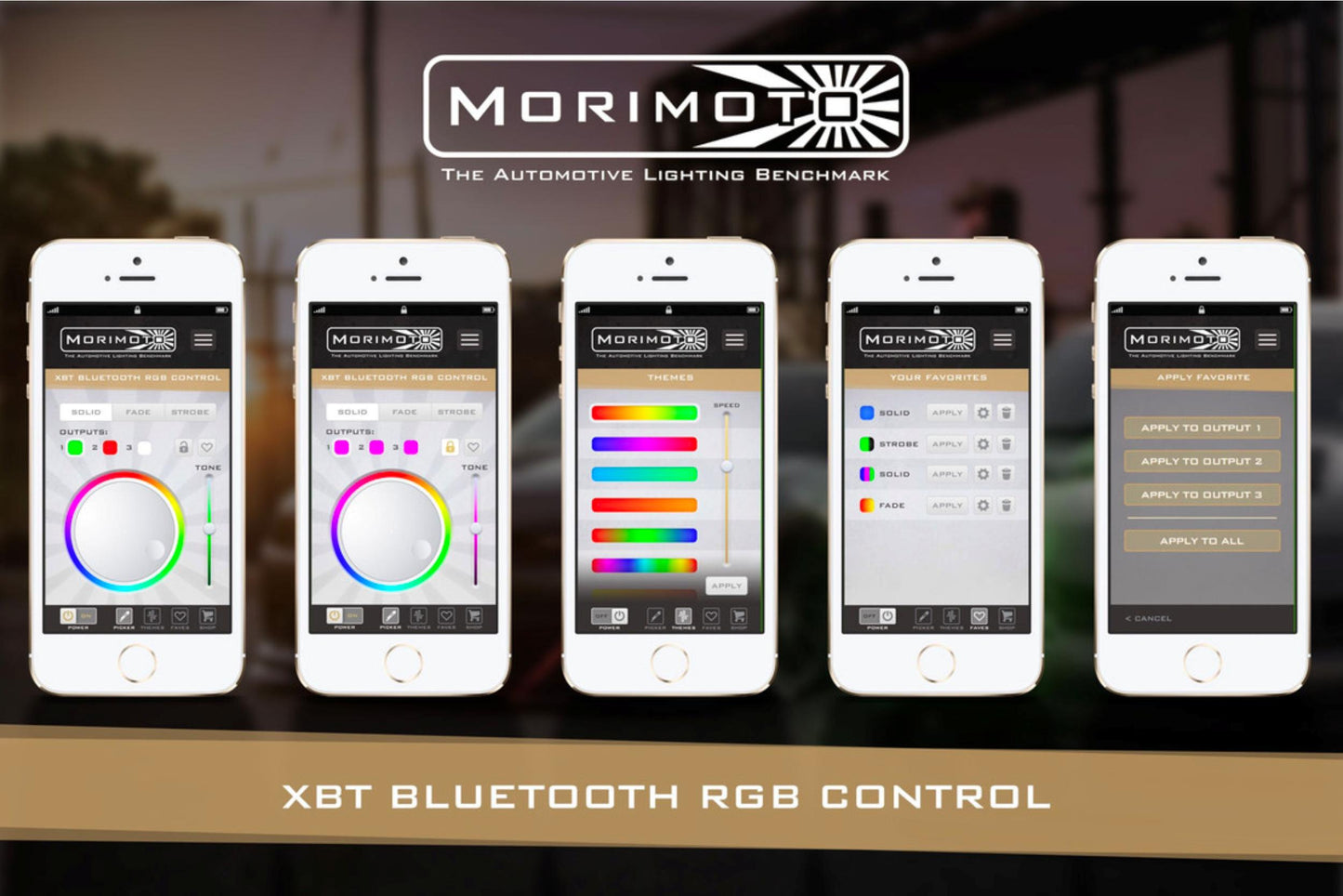 Morimoto Rock Light Kit: RGB LED / 4 Pack