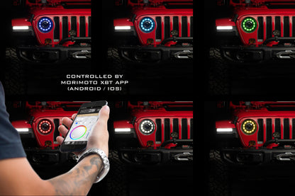 Super7 RGBW Halo System: Jeep JL/JT (18-24)