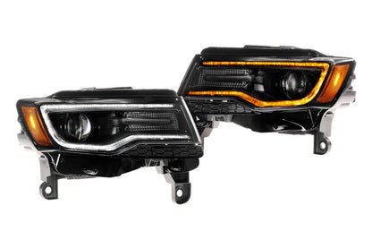 XB LED Headlights: Jeep Grand Cherokee (14-22 / Gen II / Set)