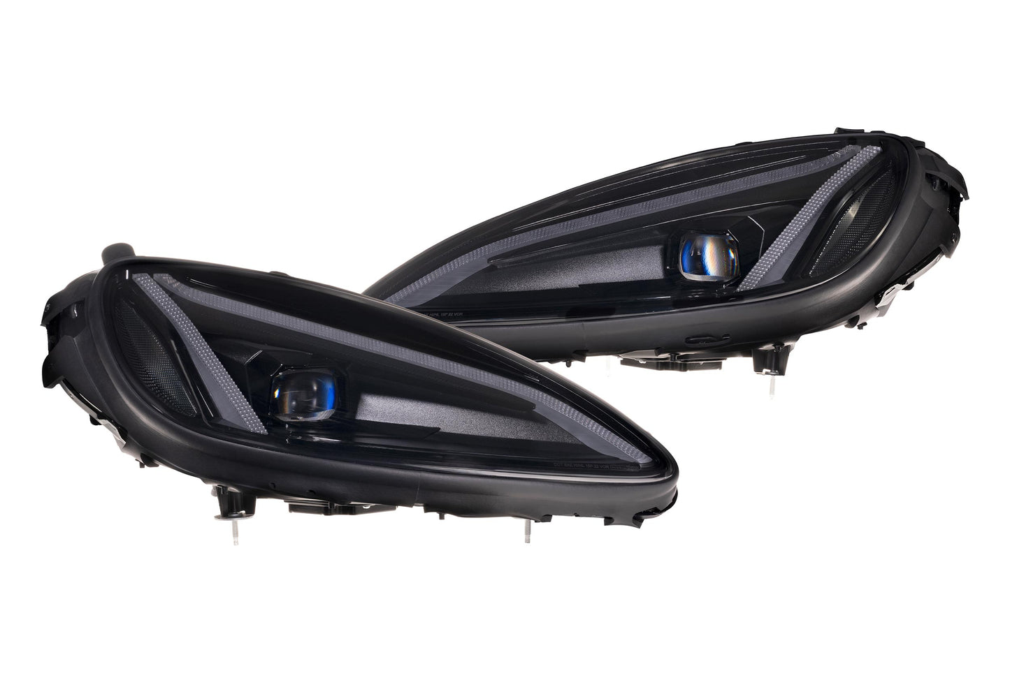 XB LED Headlights: Corvette C6 (05-13 / Gen II / Set)