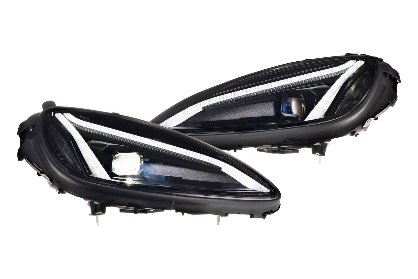 XB LED Headlights: Corvette C6 (05-13 / Gen II / Set)