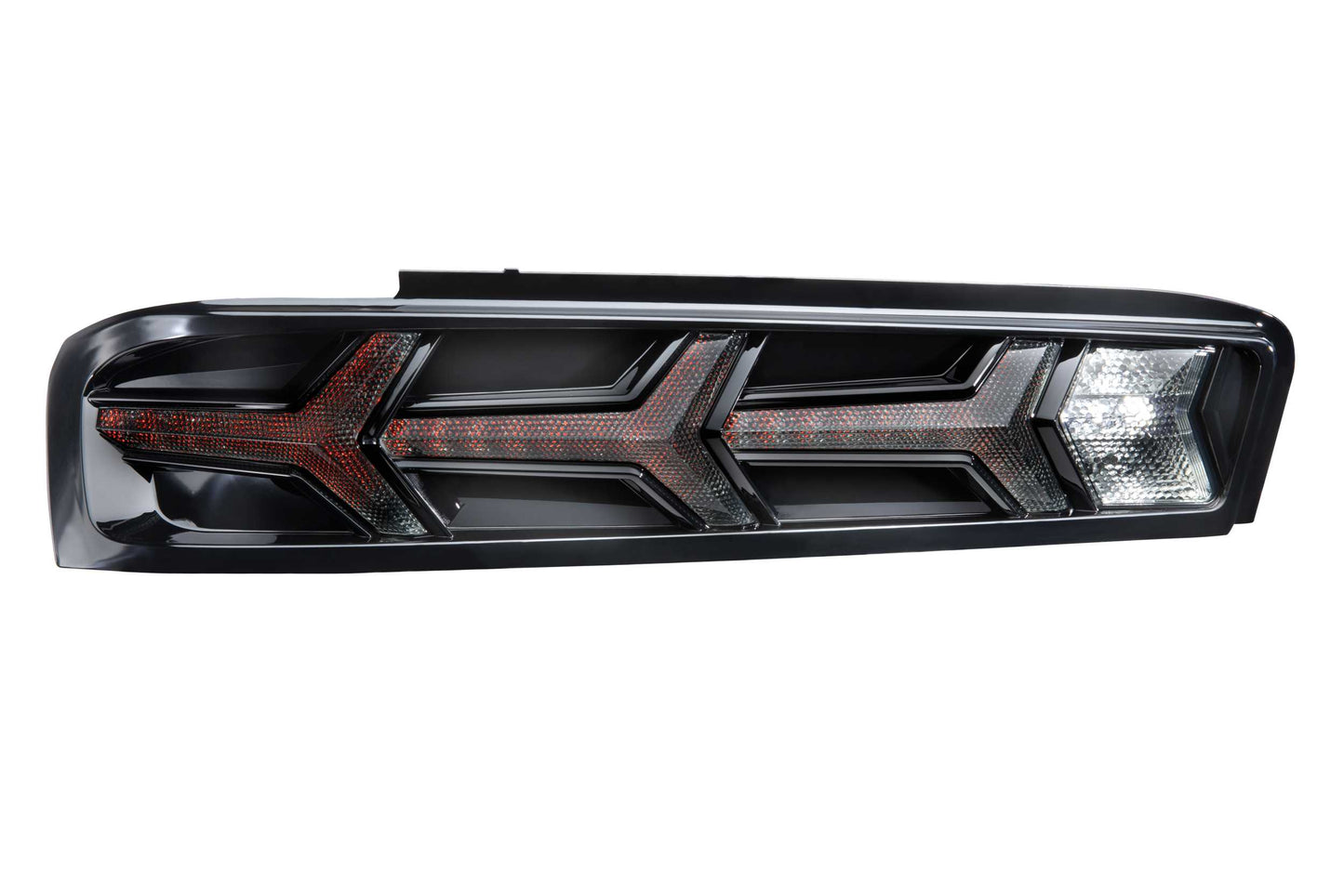 XB LED Tail Lights: Chevrolet Camaro (16-18 / Smoked Lens Lambo / Set)