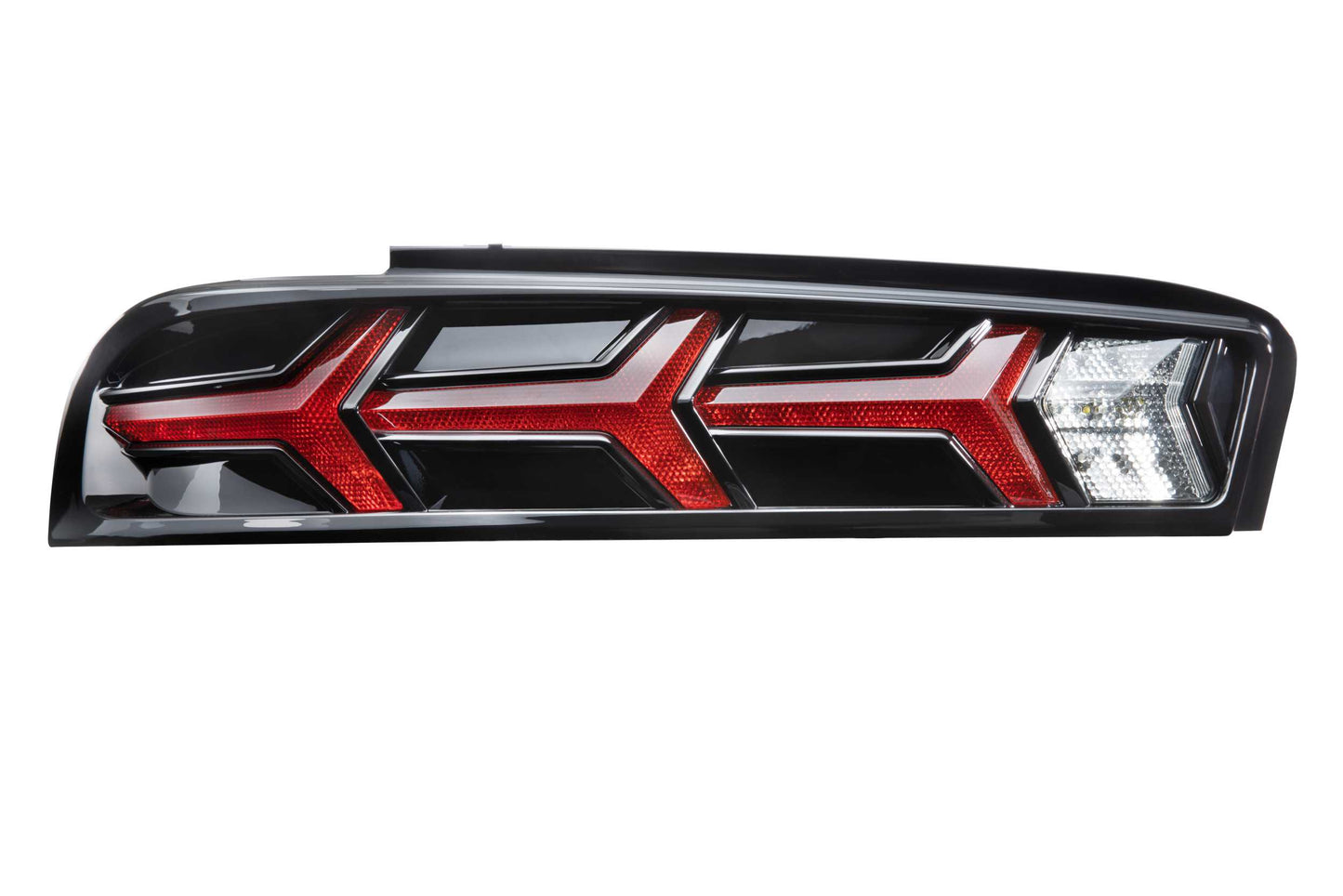 XB LED Tail Lights: Chevrolet Camaro (16-18 / Red Lens Lambo / Set)