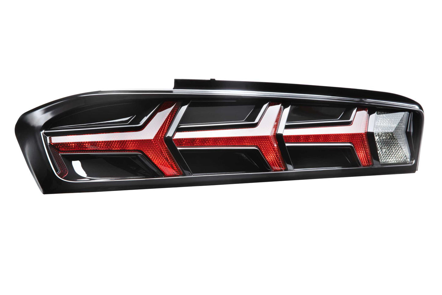 XB LED Tail Lights: Chevrolet Camaro (16-18 / Red Lens Lambo / Set)