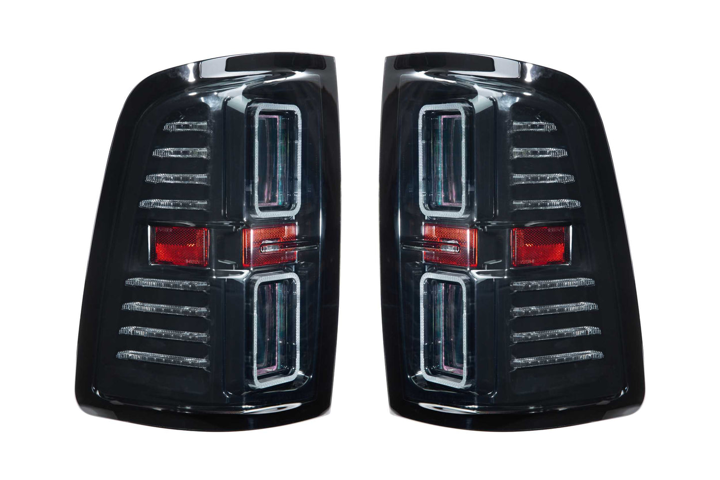 XB LED Tail Lights: Dodge Ram 1500 (19+ / Gen I / Smoked Lens / Set)