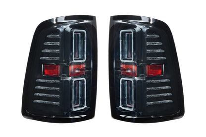 XB LED Tail Lights: Dodge Ram 1500 (19+ / Gen I / Smoked Lens / Set)