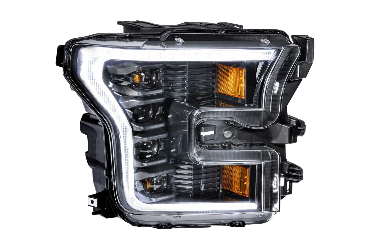 XB LED Headlights: Ford F-150 (15-17 / White DRL / Set)