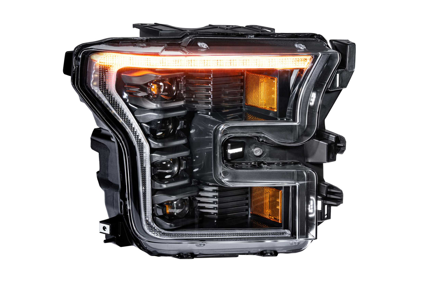 XB LED Headlights: Ford F-150 (15-17 / White DRL / Set)