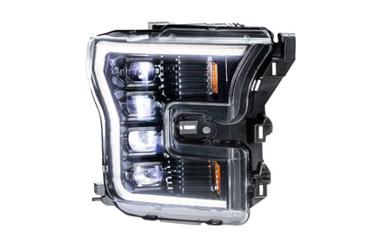 XB LED Headlights: Ford F-150 (15-17 / White DRL / Set)