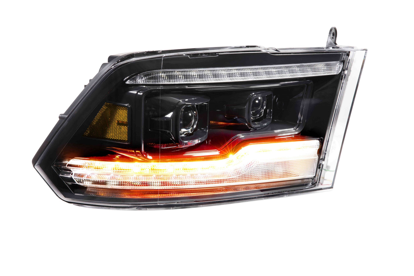 XB LED Headlights: Dodge Ram (09-18 / White DRL / Set)