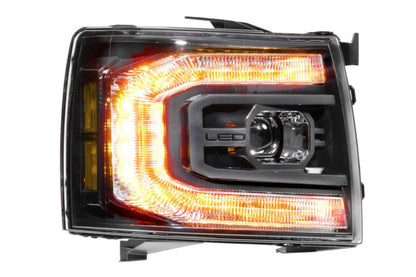 XB LED Headlights: Chevrolet Silverado (07-13 / Set)