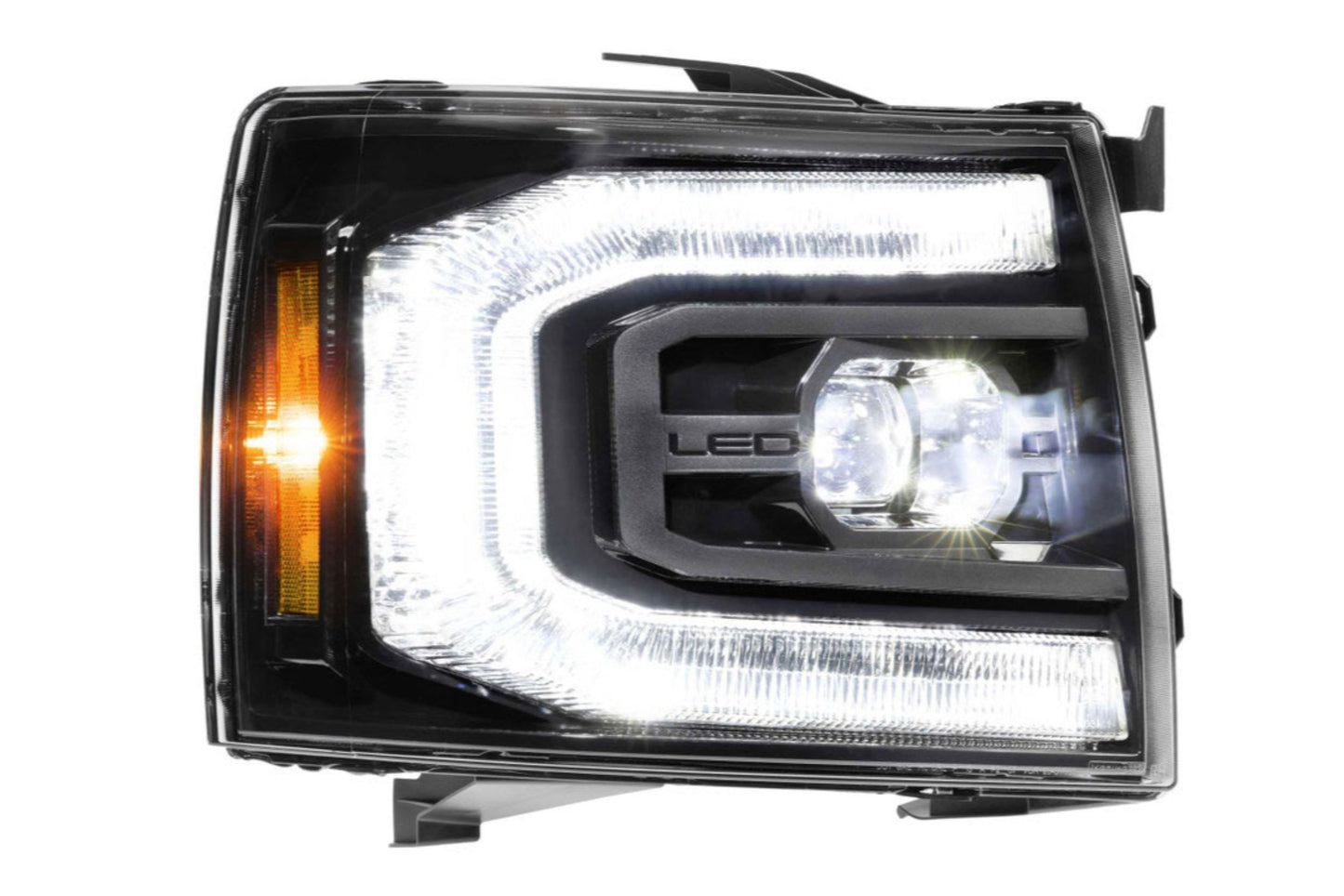 XB LED Headlights: Chevrolet Silverado (07-13 / Set)