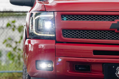 XB LED Headlights: Chevrolet Silverado (07-13 / Set)