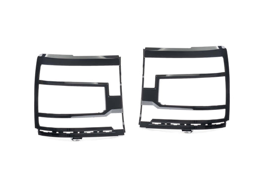 XB LED Headlight Trim Bezels: LF542 (Unfinished / Set)