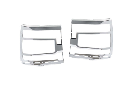 XB LED Headlight Trim Bezels: LF542 (Chrome / Set)