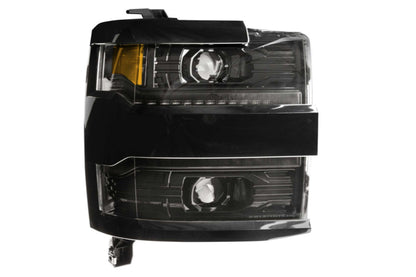 XB LED Headlights: Chevrolet Silverado HD (16-19 / Set)