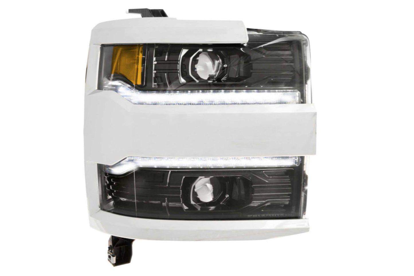 XB LED Headlights: Chevrolet Silverado HD (16-19 / Set)