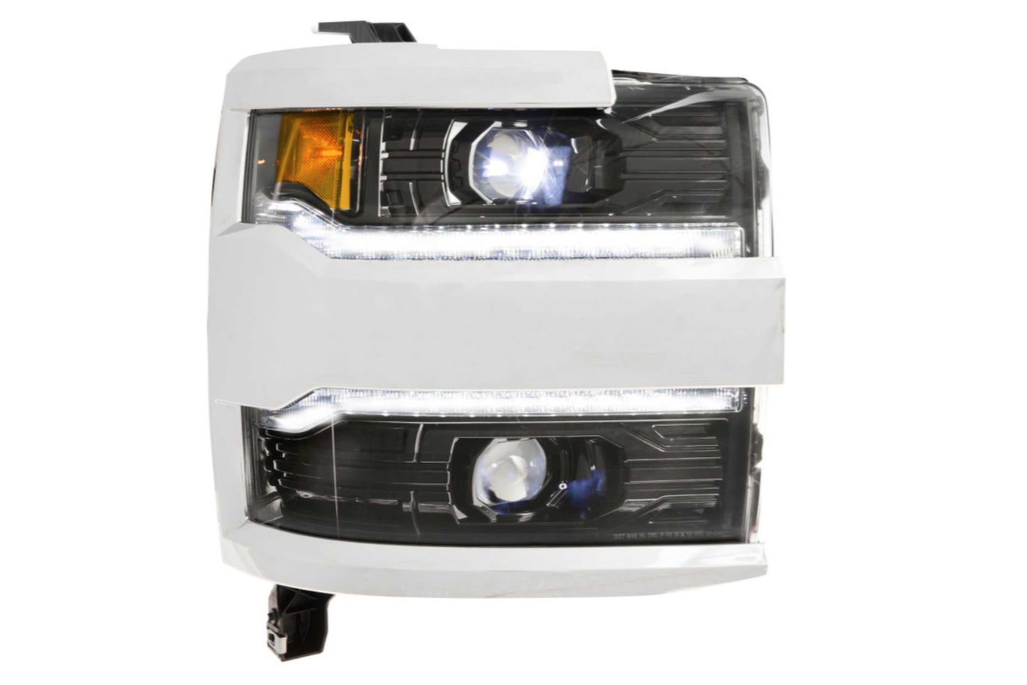 XB LED Headlights: Chevrolet Silverado HD (16-19 / Set)