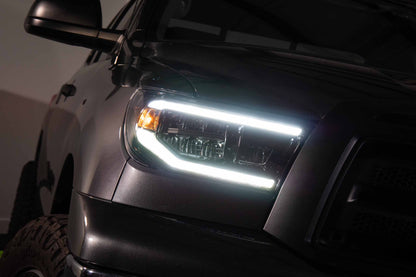 XB LED Headlights: Toyota Tundra (07-13 / White DRL / Set)