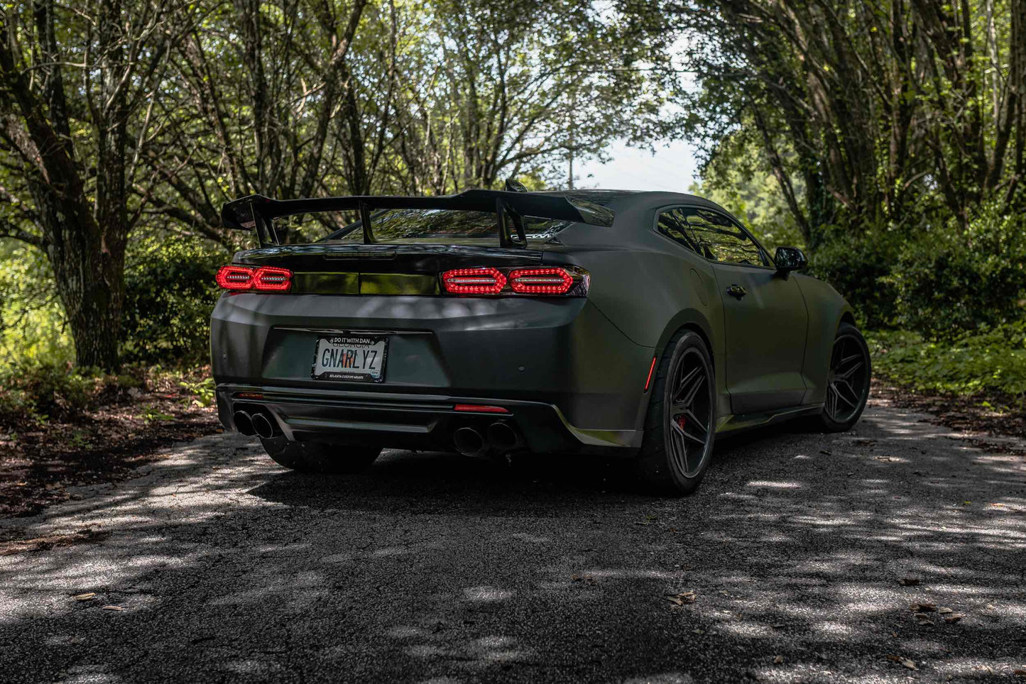 XB LED Tail Lights: Chevrolet Camaro (16-18 / Red Lens Facelift / Set)