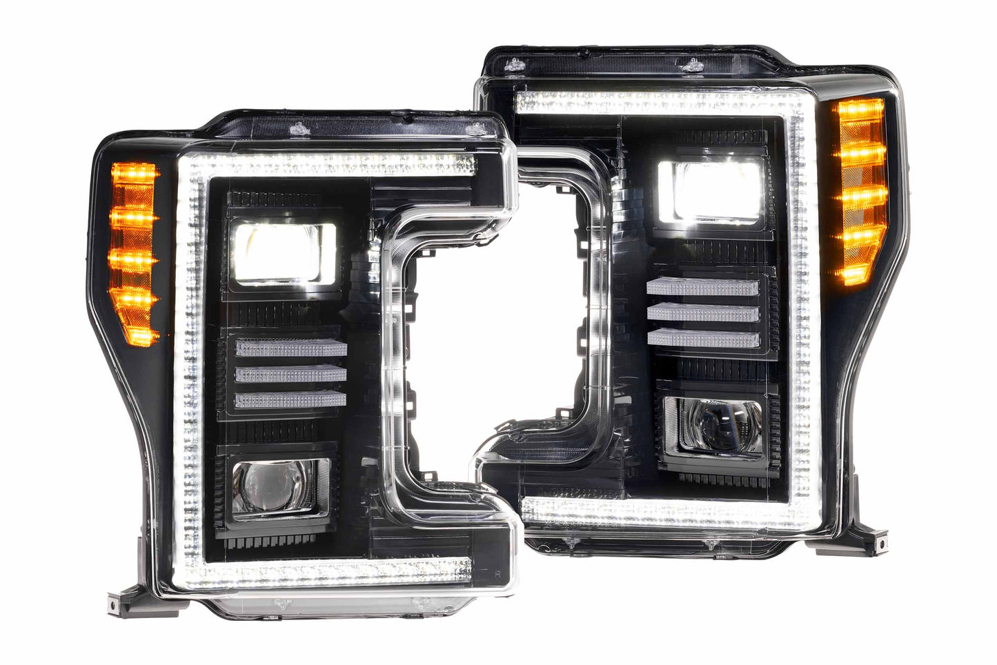 XB Hybrid LED Headlights: Ford Super Duty (17-19 / Set)