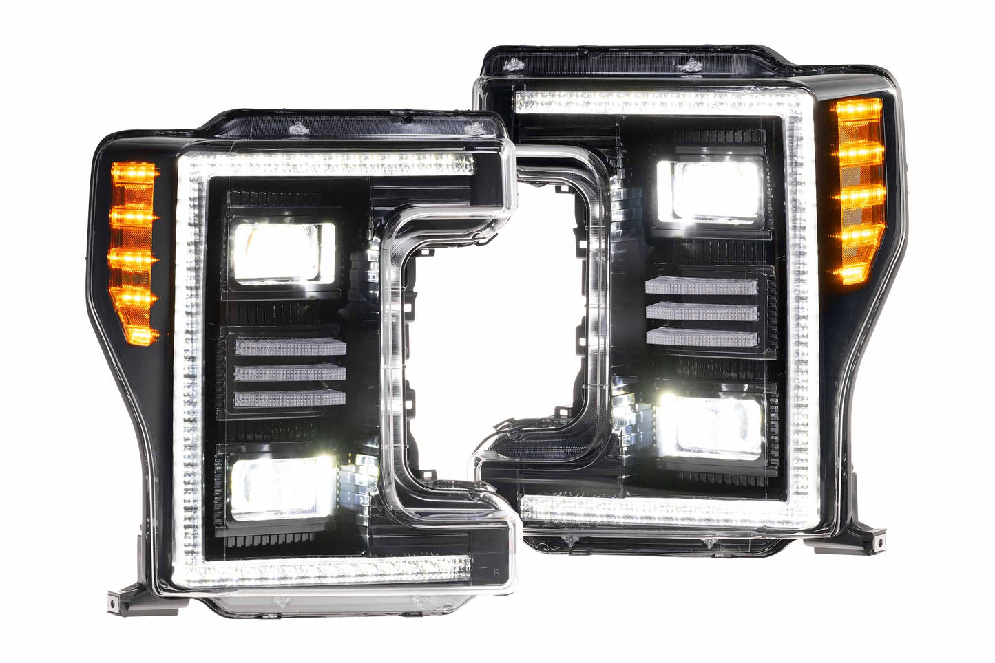 XB Hybrid LED Headlights: Ford Super Duty (17-19 / Set)