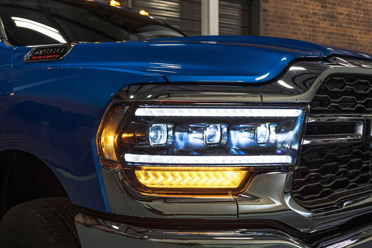 XB LED Headlights: Dodge Ram HD (19+ / Set)