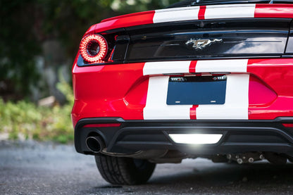 XB LED License Plate Lights: Ford Mustang (15-20 / Set)