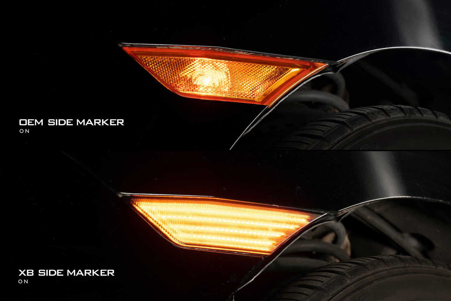 XB LED Bumper Side Markers: Honda Civic (16-21 / Set)