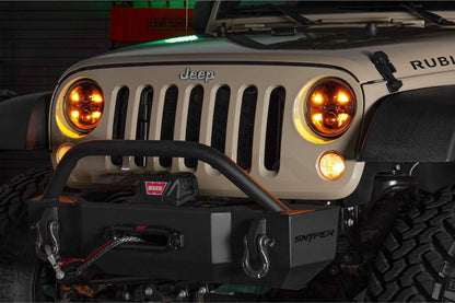 Sealed7 2.0 Headlights: Jeep JK (07-18 / Set)