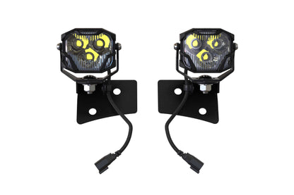 Morimoto Ditch Light Brackets: Jeep JK (07-18 / Set)