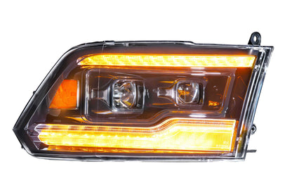 XB LED Headlights: Dodge Ram (09-18 / Amber DRL / Set)