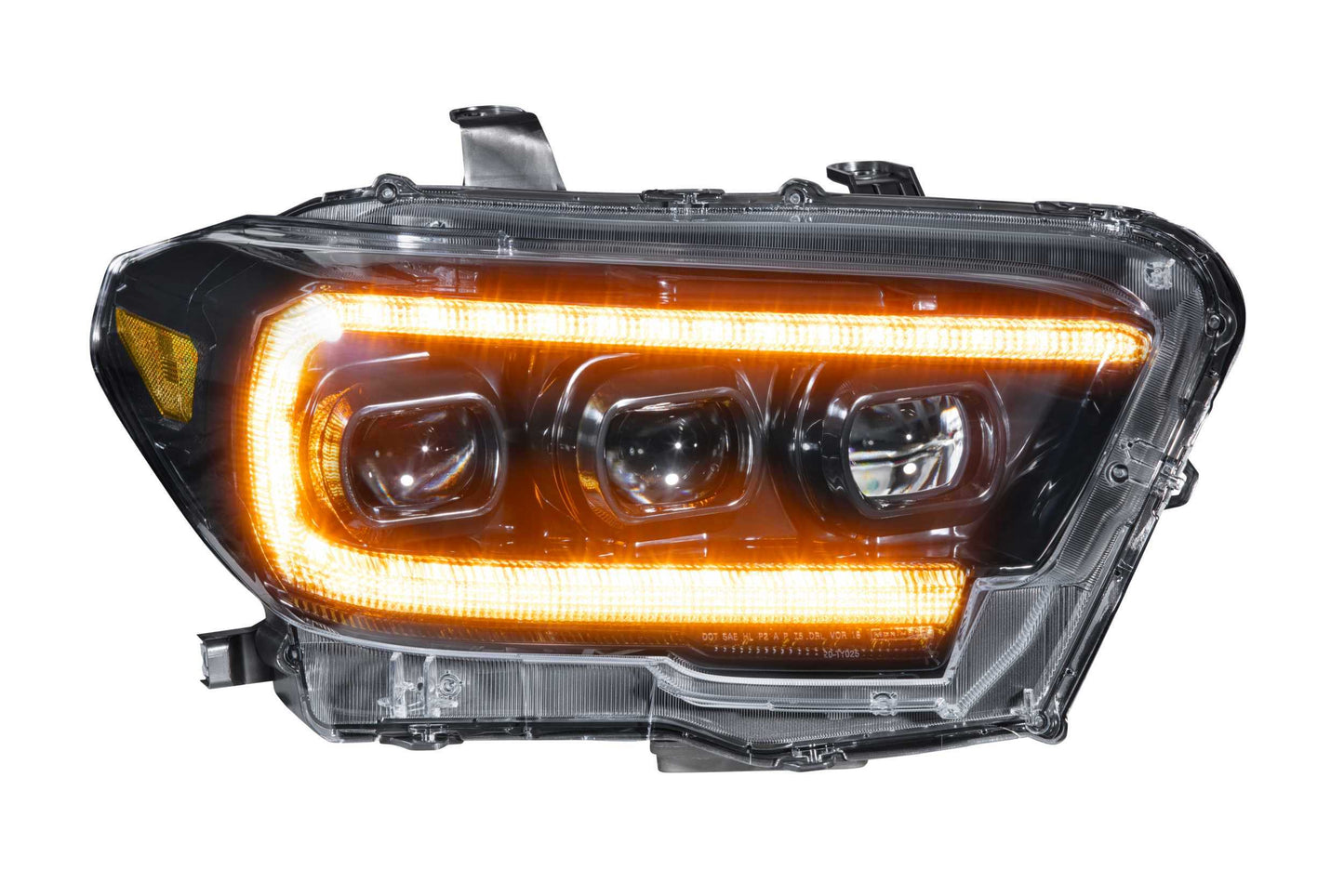 XB LED Headlights: Toyota Tacoma (16-23 / Amber DRL / Set)